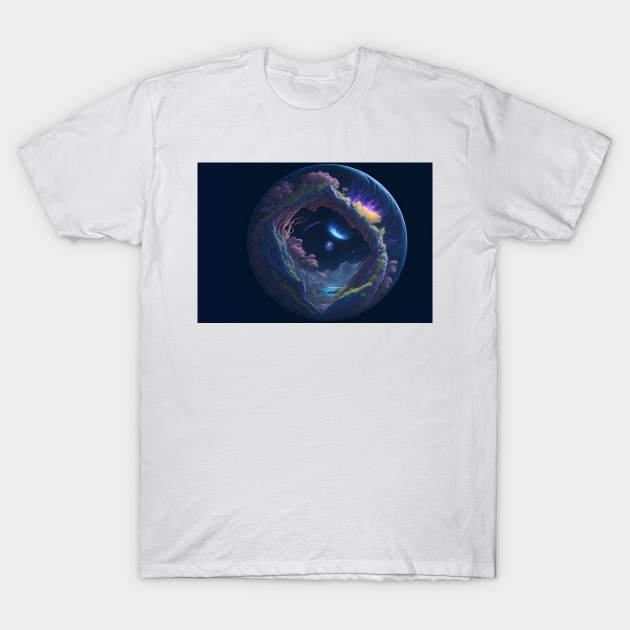 Planet island T-Shirt by RASR